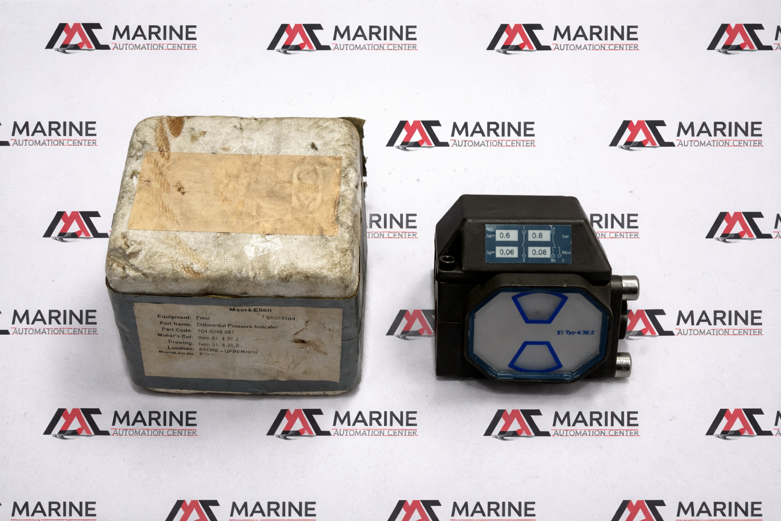 Maersk Ellen 4.36.2 Differential Pressure Indicator