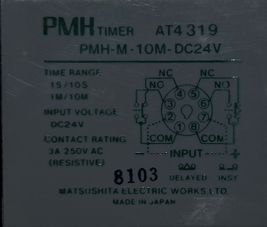 Matsushita Electric Works Pmh-m-10m-dc24v Pmh Timer thumbnail