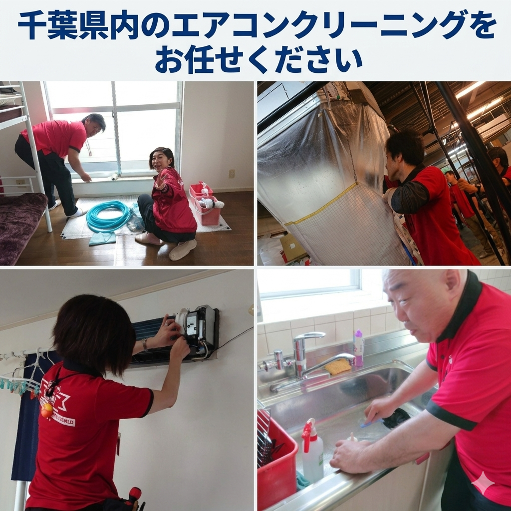 快適プロデュース スタッフ写真（千葉県エアコンクリーニング）