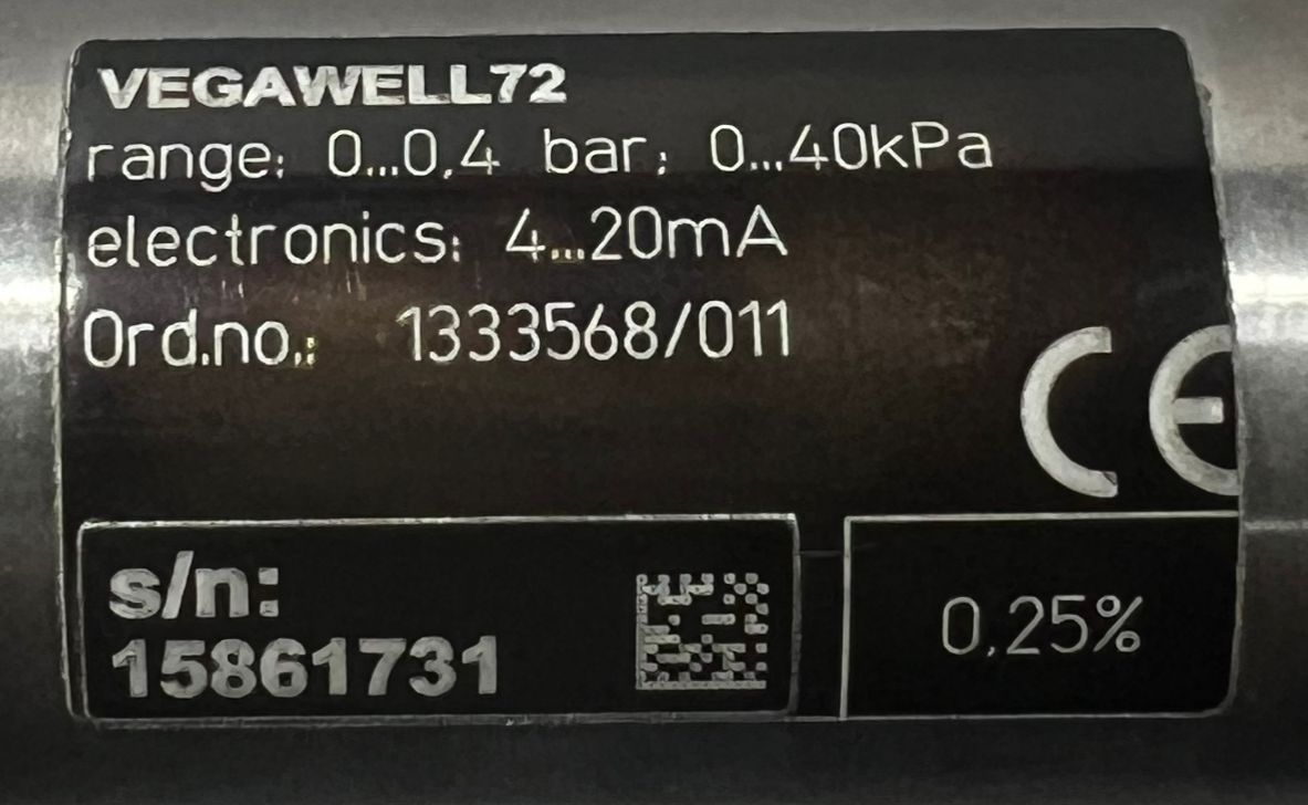 Vega Vegawell 72 Well72.Amdx4k1cct Pressure Measurement thumbnail