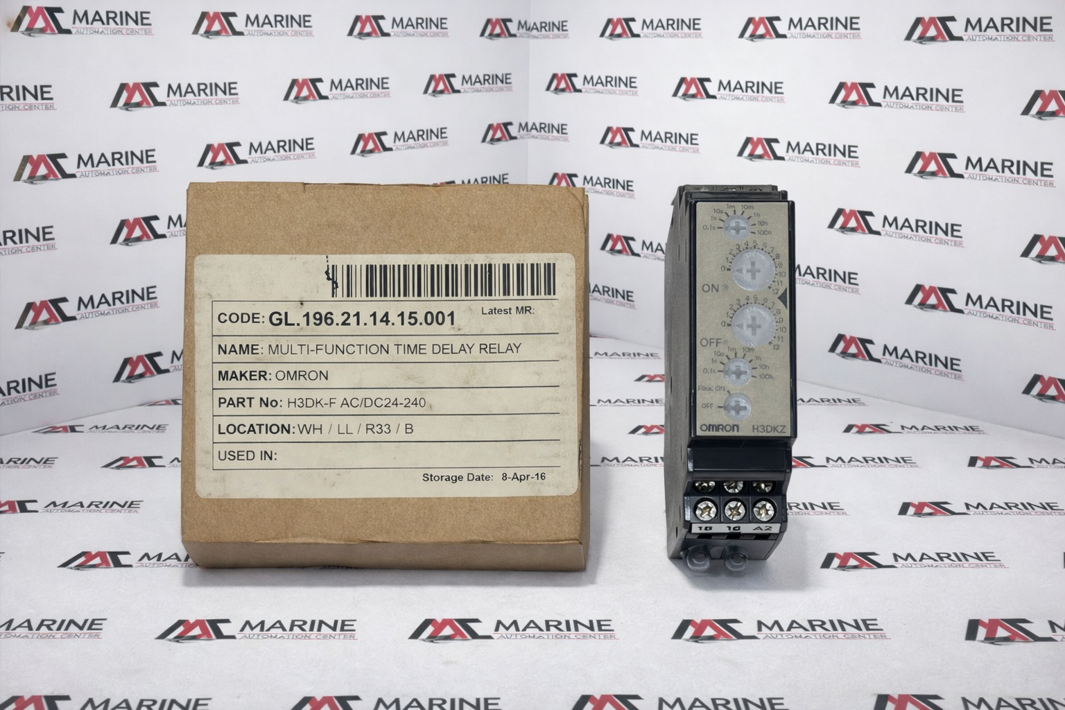 Omron H3DKZ-F Timer Delay Relay thumbnail