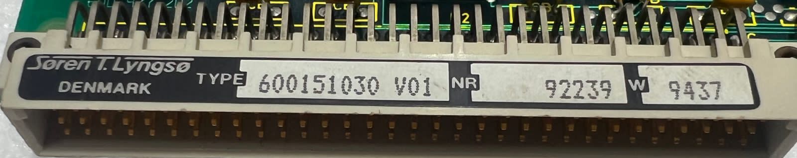 Soren T.Lyngso 600151030 V01 PCB Stella Beta CPU 92239 thumbnail