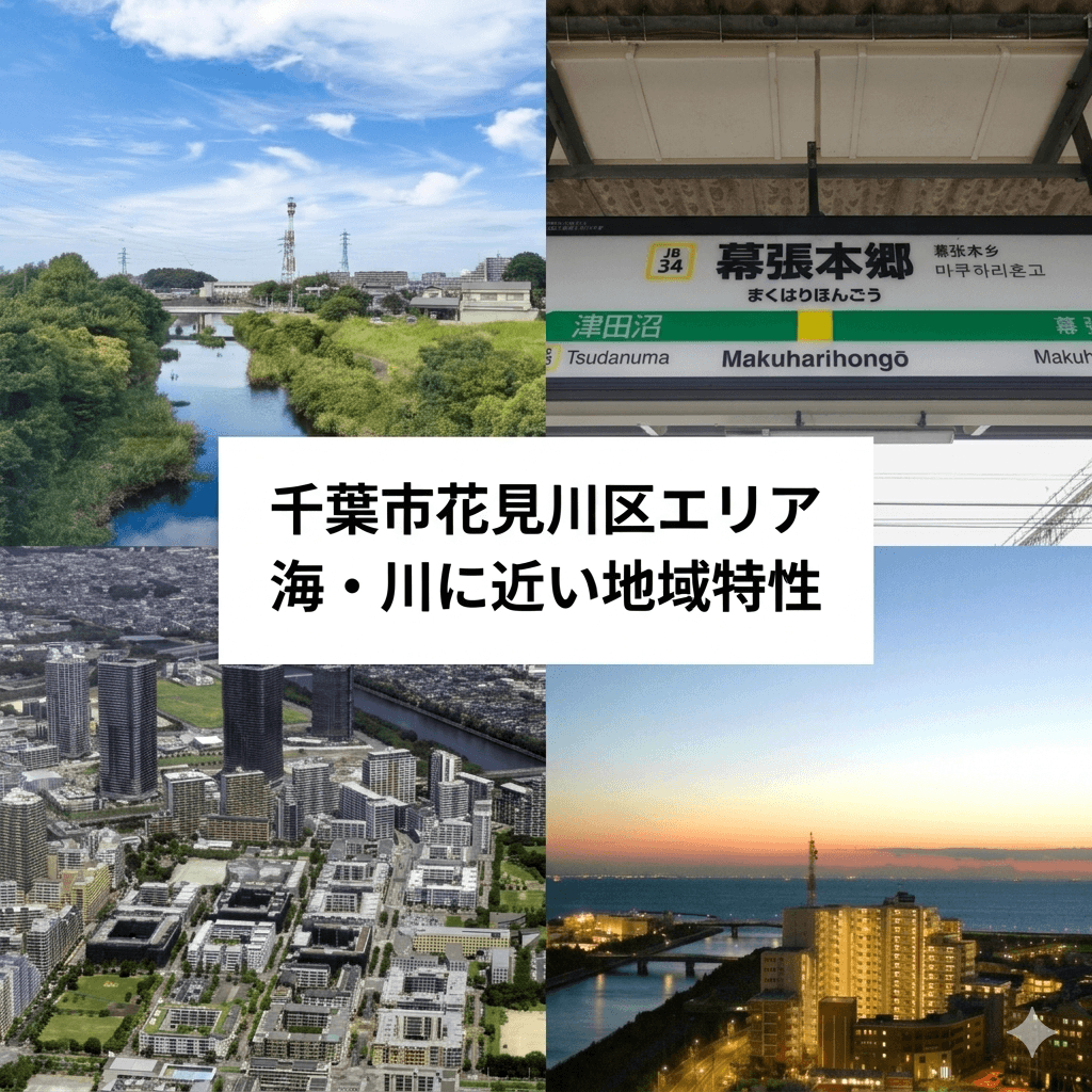 千葉市花見川区 エリアマップ｜快適プロデュース