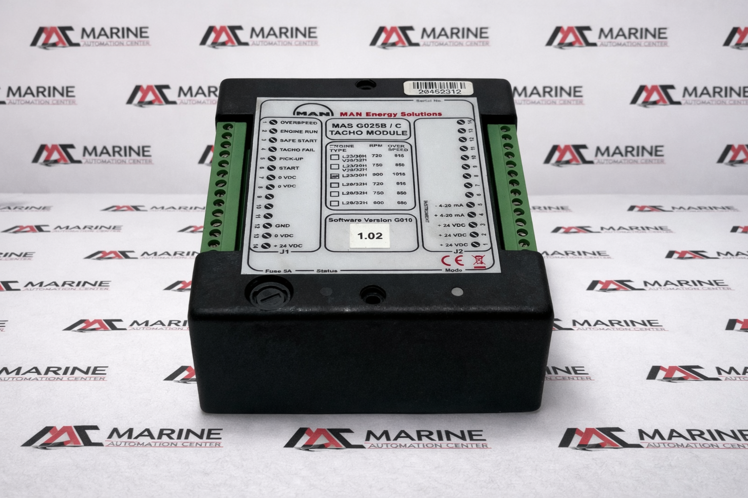 Man Energy Solution Mas G025B/C Tacho Module