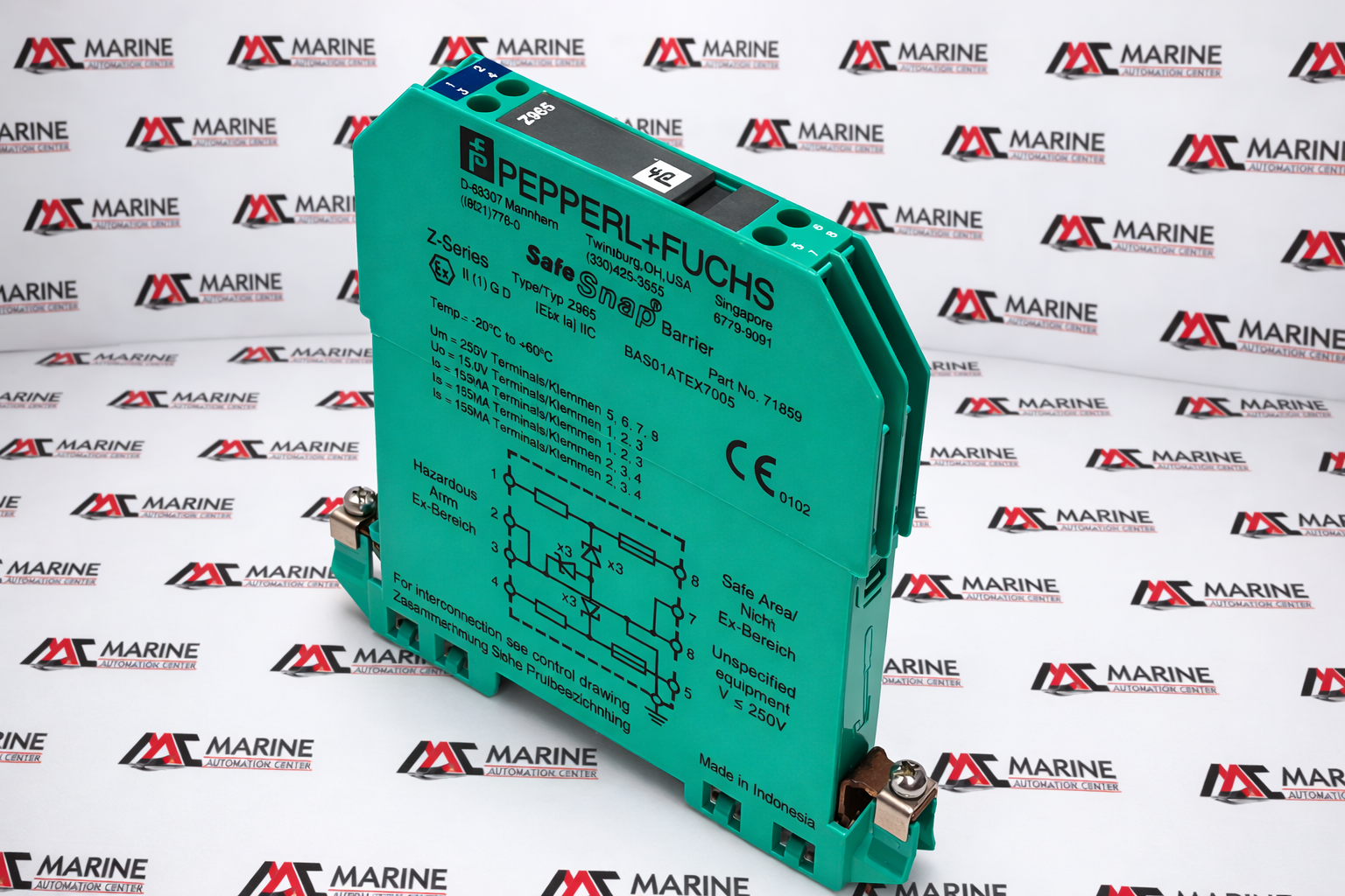 Pepperl+Fuchs Z965 Safe Snap Barrier 71859 thumbnail