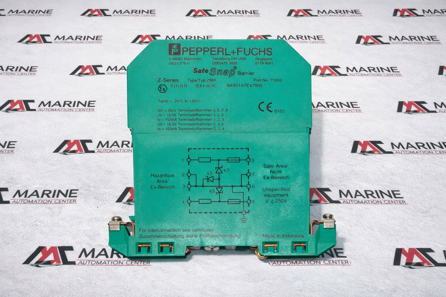 Pepperl+Fuchs Z965 Safe Snap Barrier 71859 thumbnail