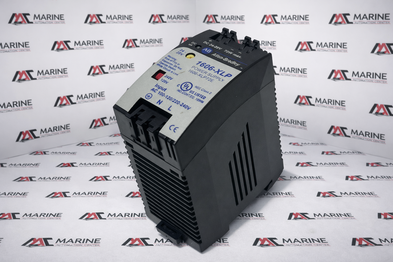 Allen-Bradley 1606-XLP72E Power Supply 24V 3A 72W DIN Rail