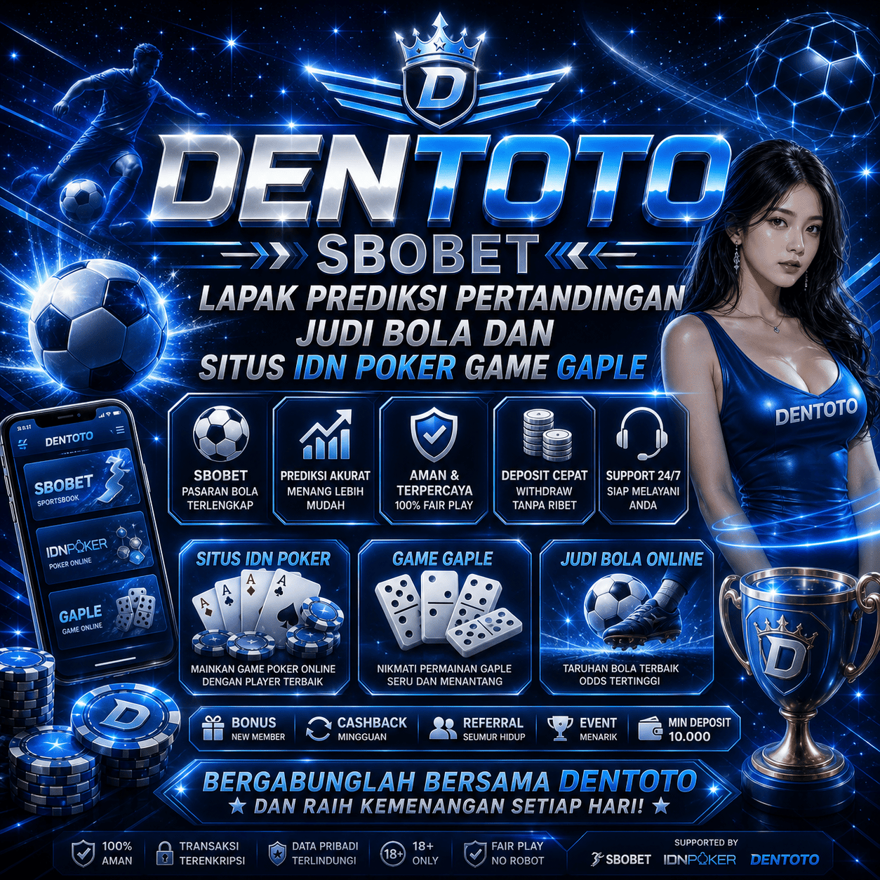 DENTOTO SBOBET ☯ Lapak Prediksi Pertandigan Judi Bola Dan Situs IDN Poker Game Gaple