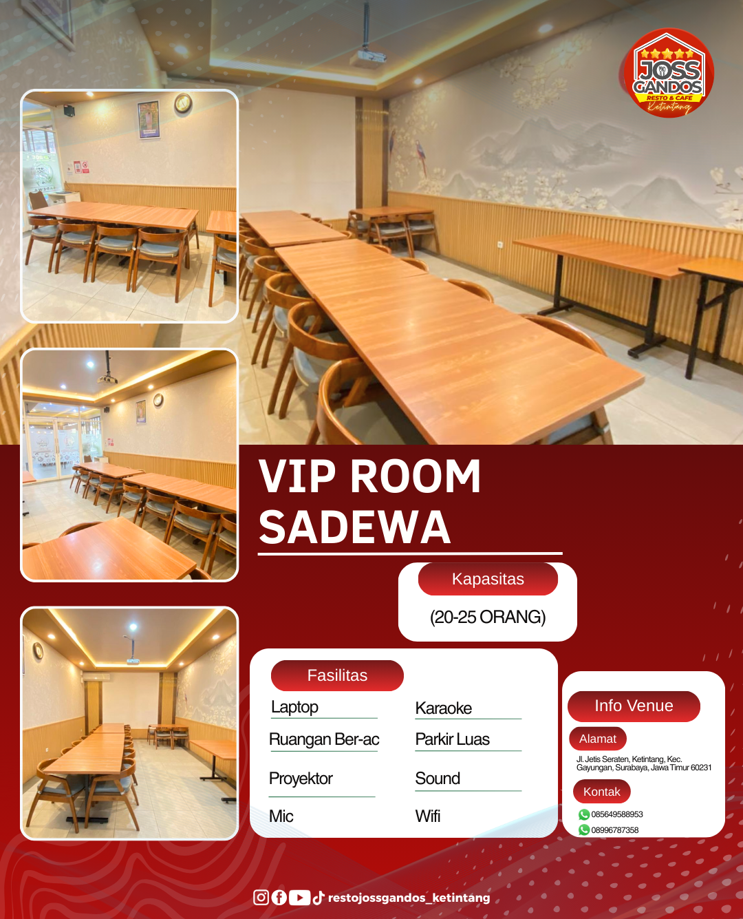 ROOM SADEWA (VIP)