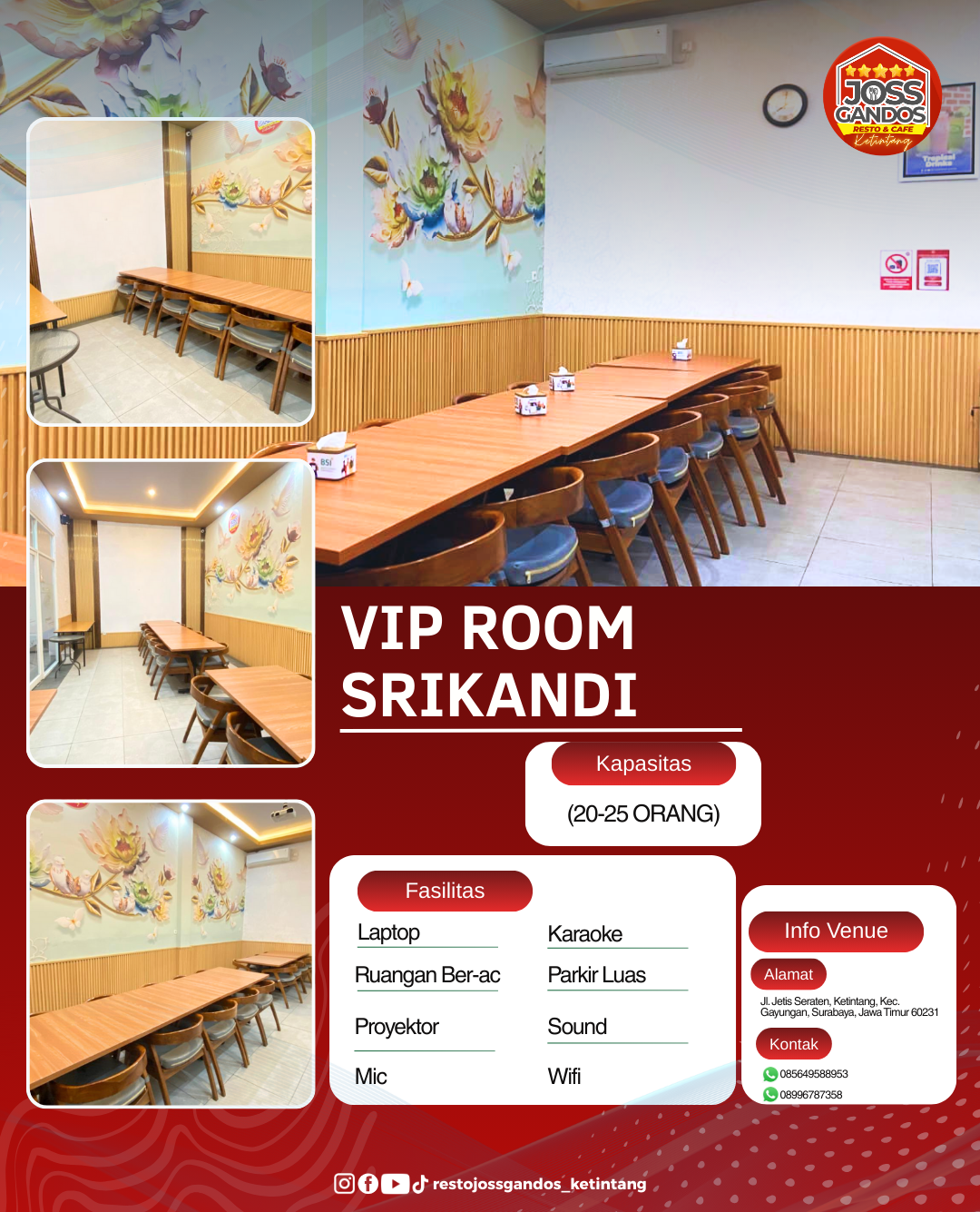 ROOM SRIKANDI ( VIP)