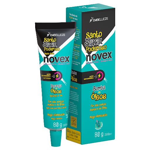 Novex Santo Black Recarga Oleos