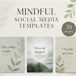 Mindful Social Media Templates