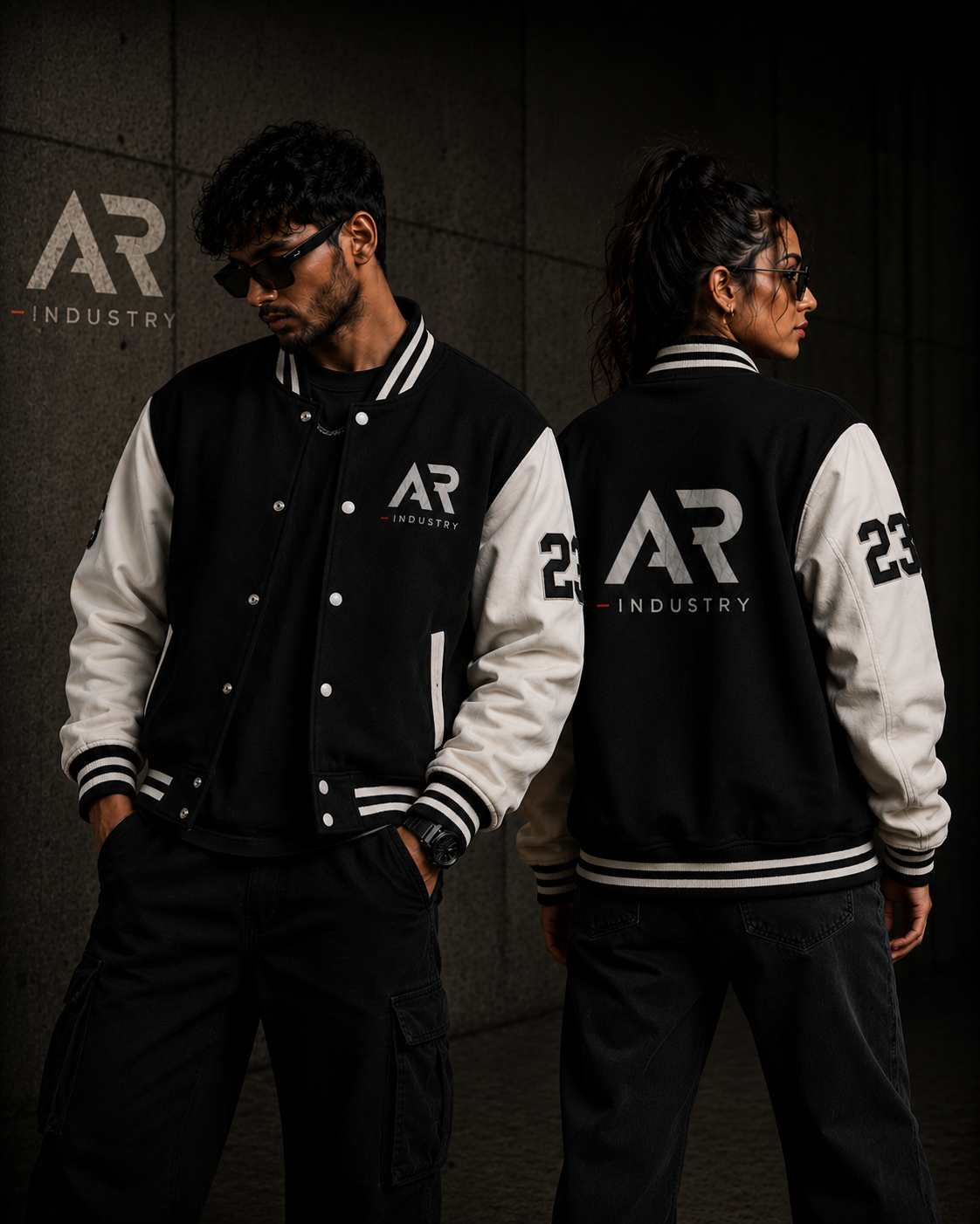 Private label varsity jacket manufacturer producing custom wool, leather sleeve, chenille patch, embroidered and premium letterman jackets for clothing brands, schools and fashion retailers worldwide