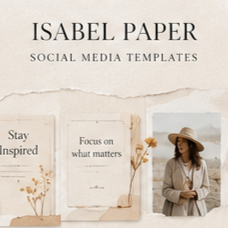 Isabel Paper Social Media Templates