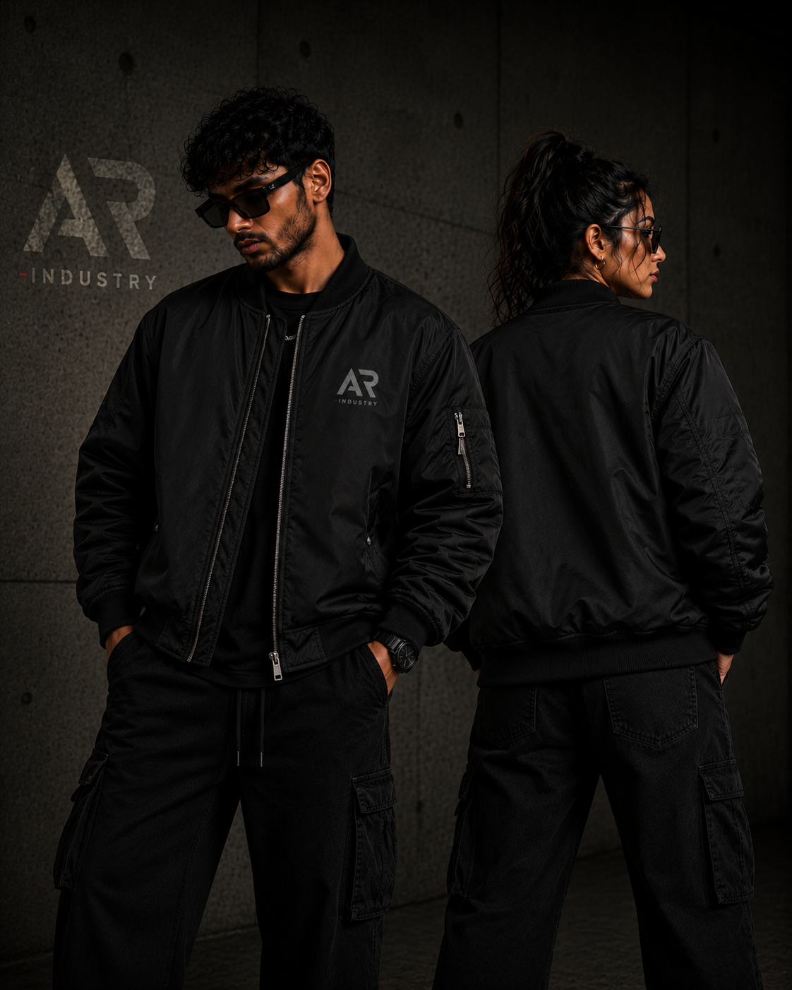 Private label bomber jacket manufacturer producing custom MA-1, satin, nylon, leather and oversized bomber jackets for clothing brands, fashion startups and retailers worldwide