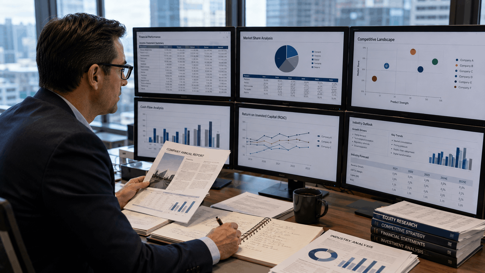 SEC Filing Analysis: How Professionals Read 10-Ks and 10-Qs