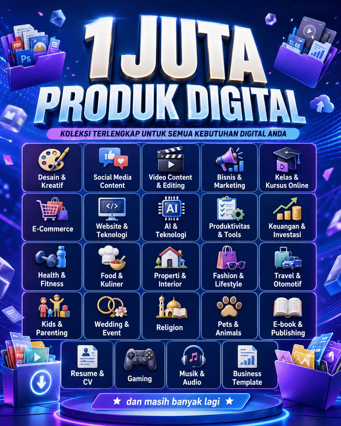 Cover 1 Juta Produk Digital