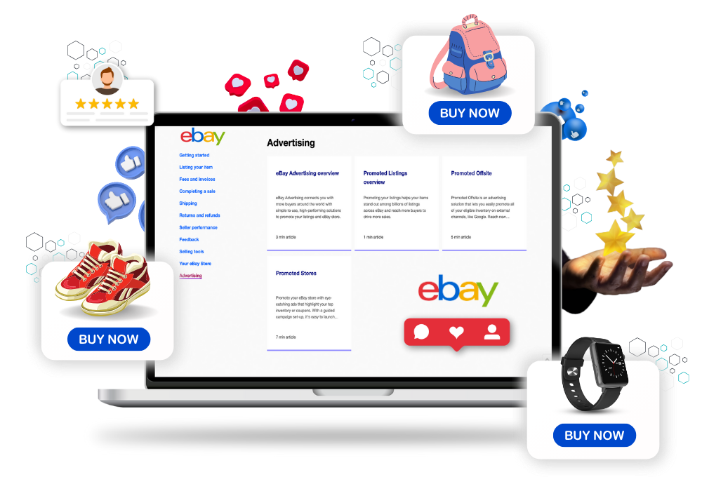eBay Account Management Services | Listings, Ads & Seller Rating