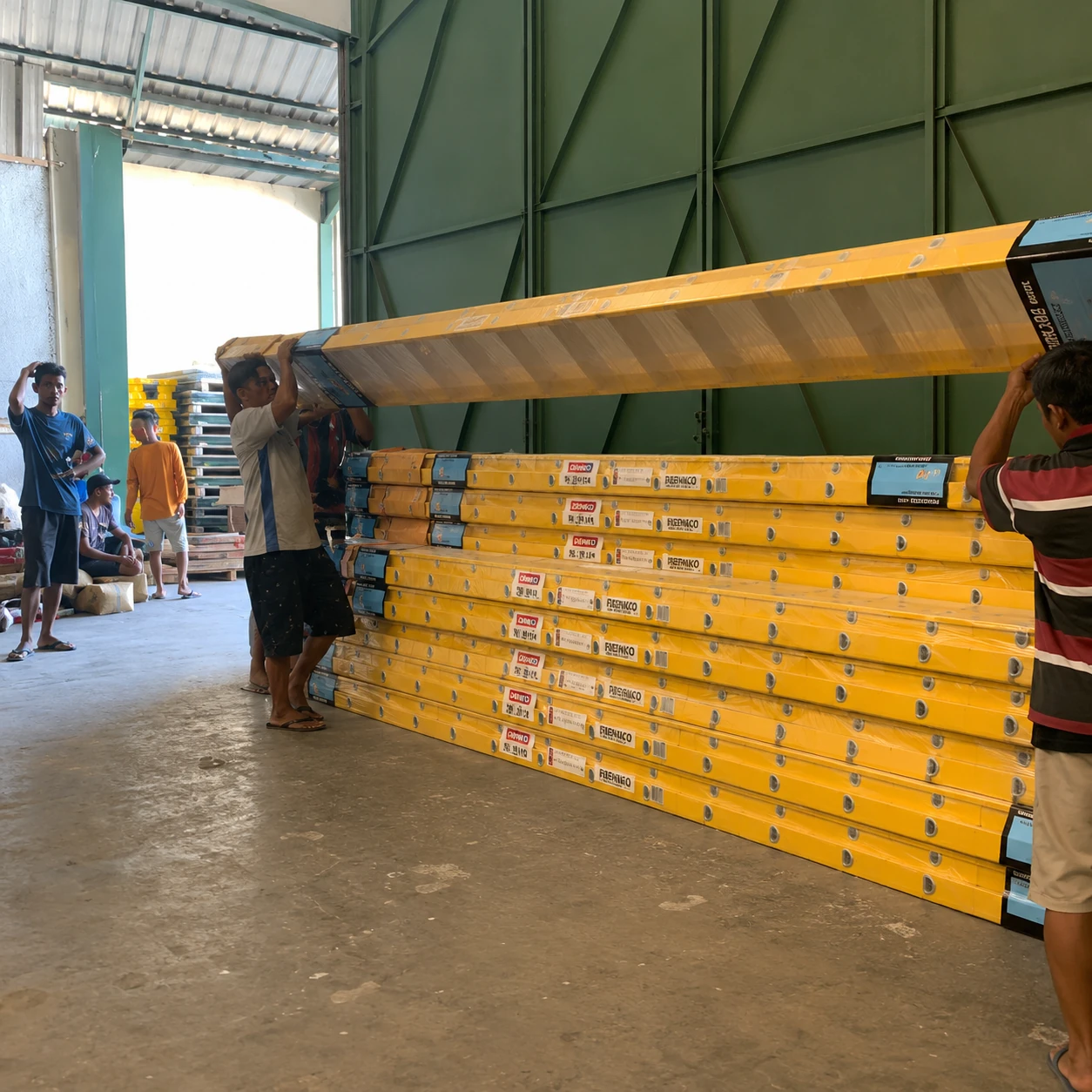 Tangga PLN Fiberglass Denko 12 Meter