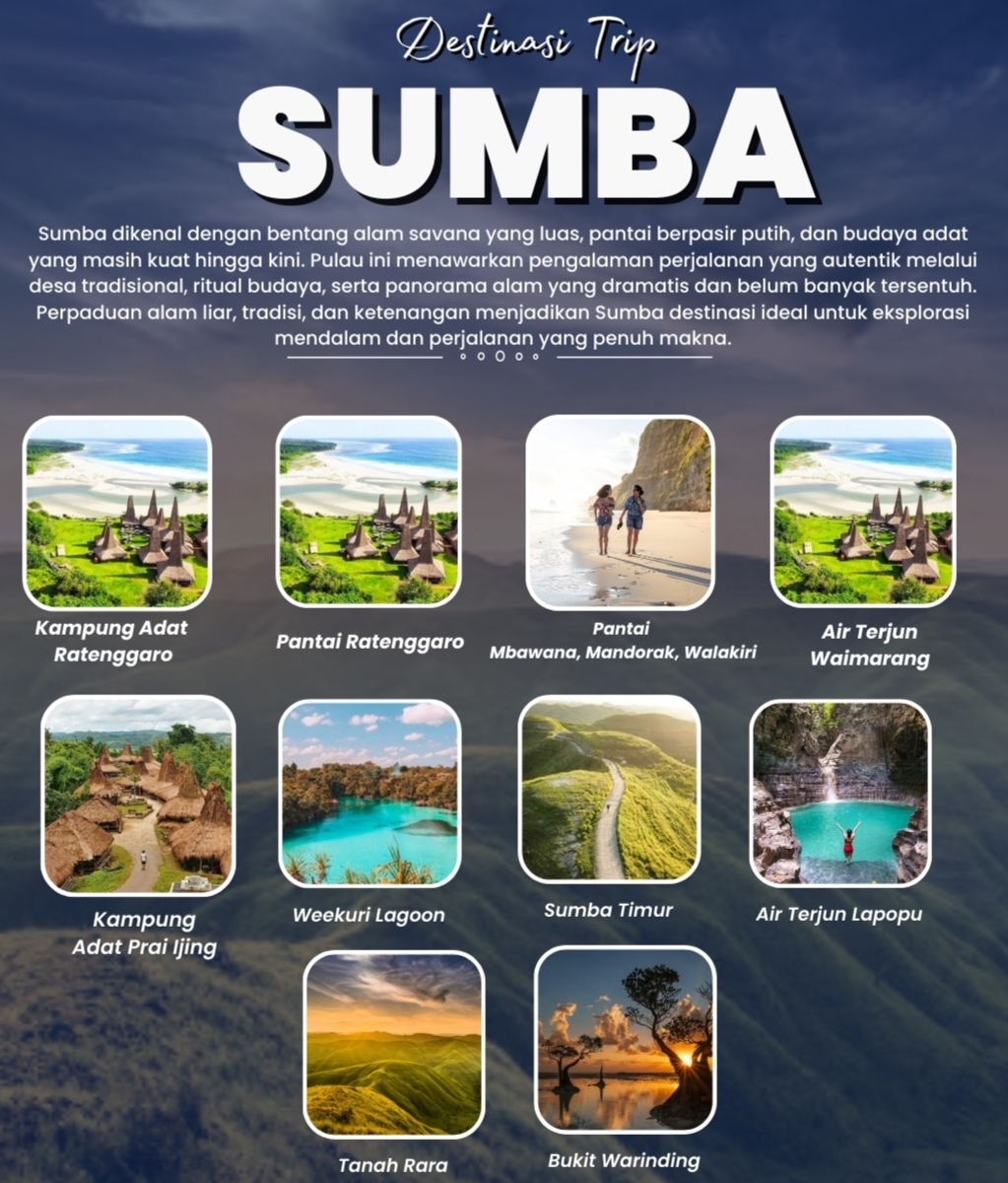 &nbsp;Paket Pantai Tersembunyi Sumba 4 Hari 3 Malam Menjelajahi pantai terpencil di Sumba