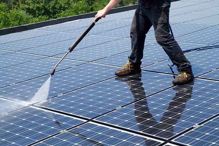 Commercial Solar Panel Cleaning Hyderabad