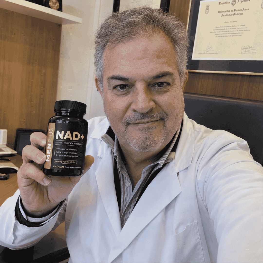 MENPLUS NAD+ fórmula avanzada masculina