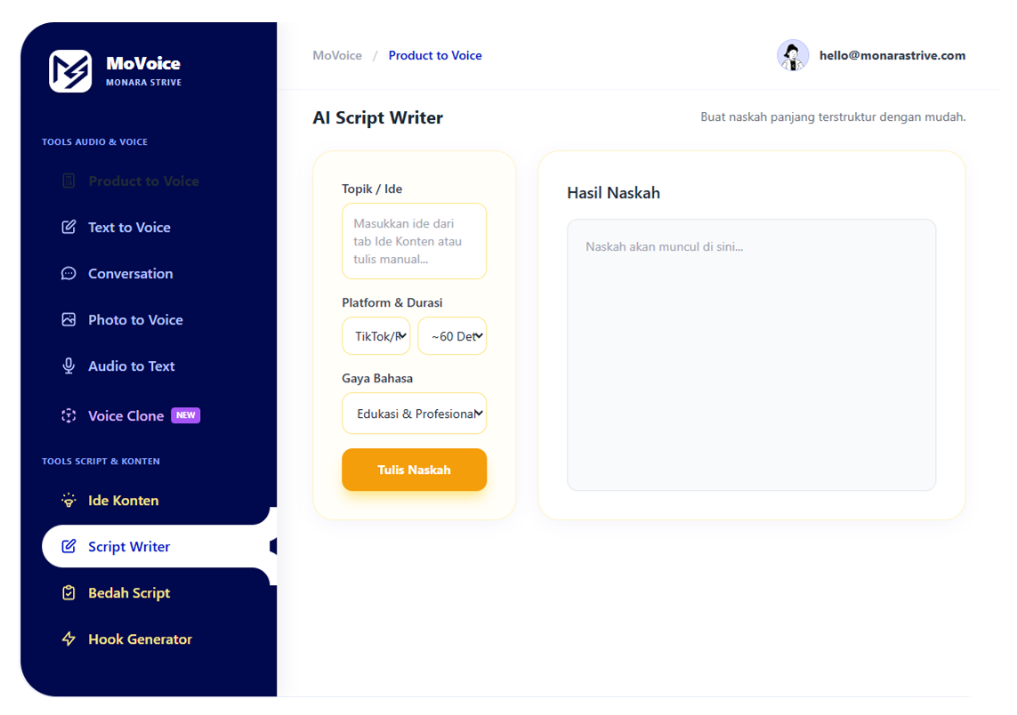Script Writer AI