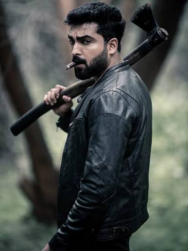 Rugged Action Hero Forest Portrait