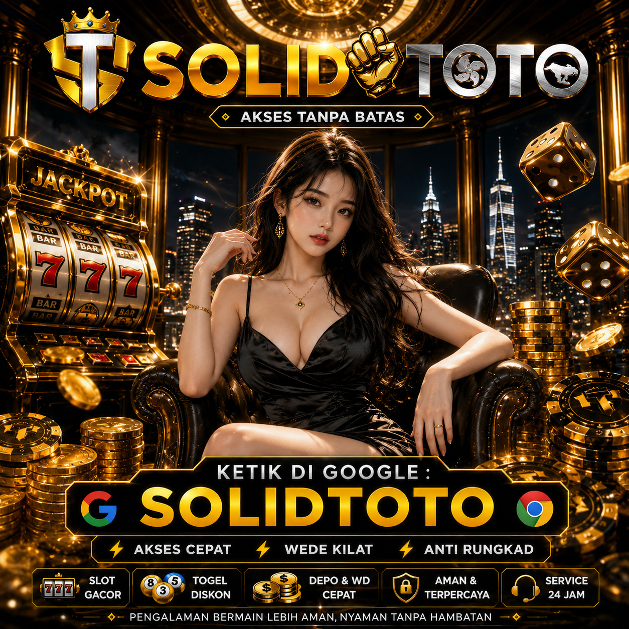 SOLIDTOTO : Link Situs Game Slot Gacor Gampang Maxwin Terbaik Hari Ini