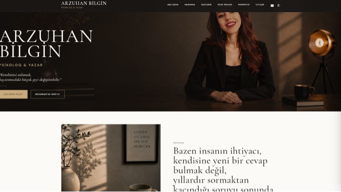 Psikolog Arzuhan Bilgin demo