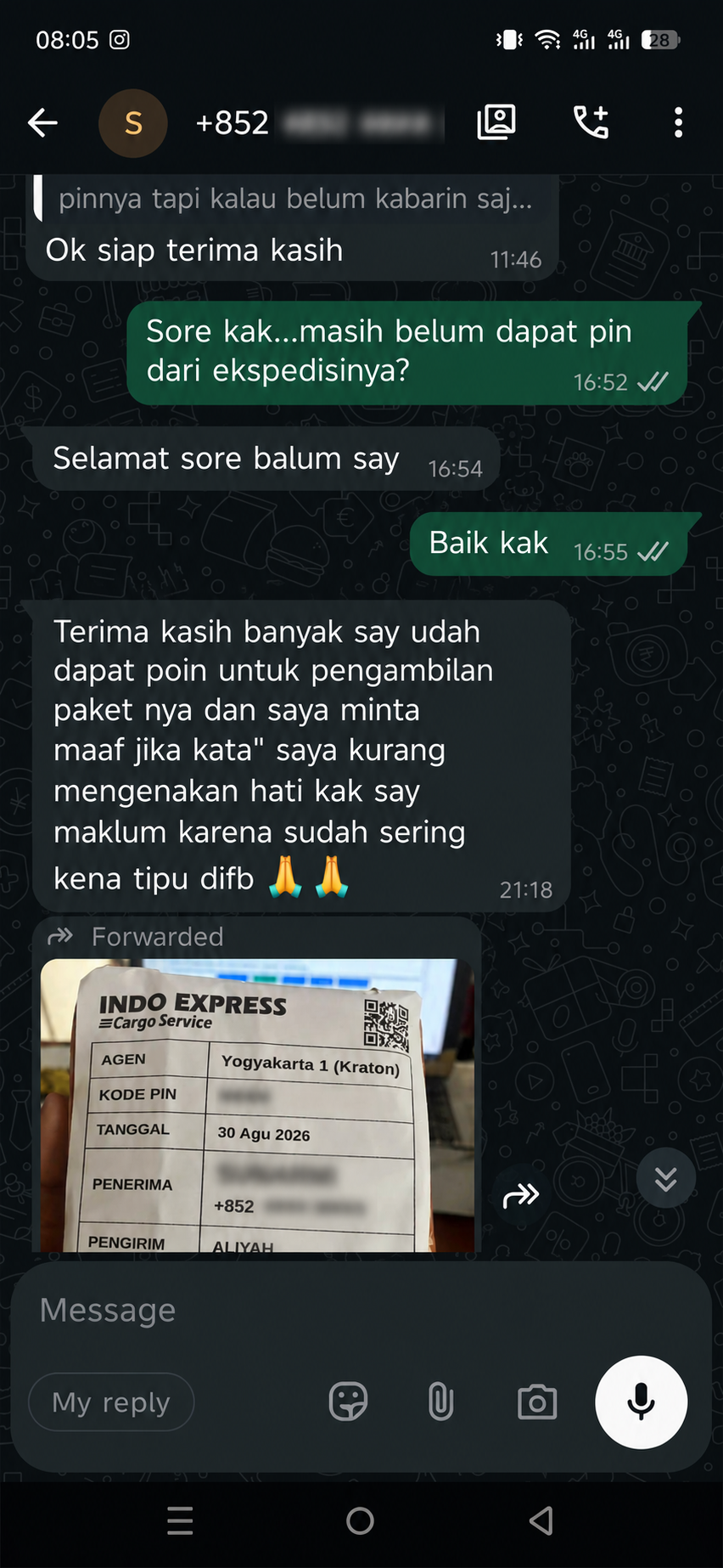 Bukti Pengiriman 2