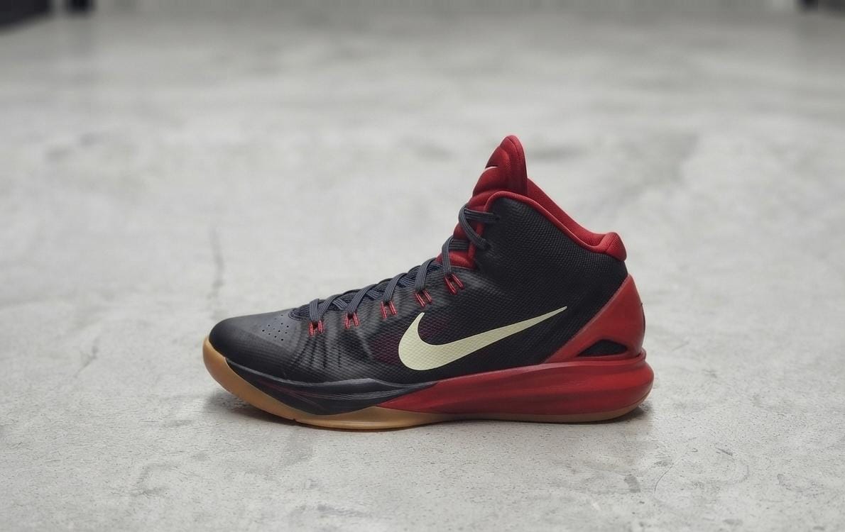 NIKE HYPER DUNK BLUE and Red
