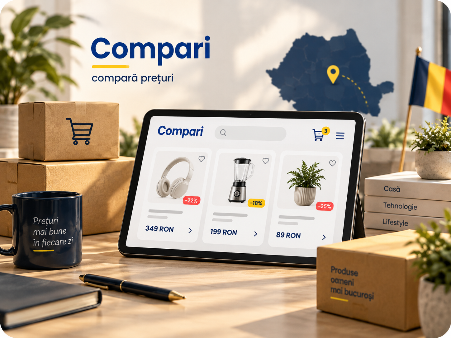 Compari w Rumunii jako porównywarka cenowa i kanał wspierający decyzję zakupową