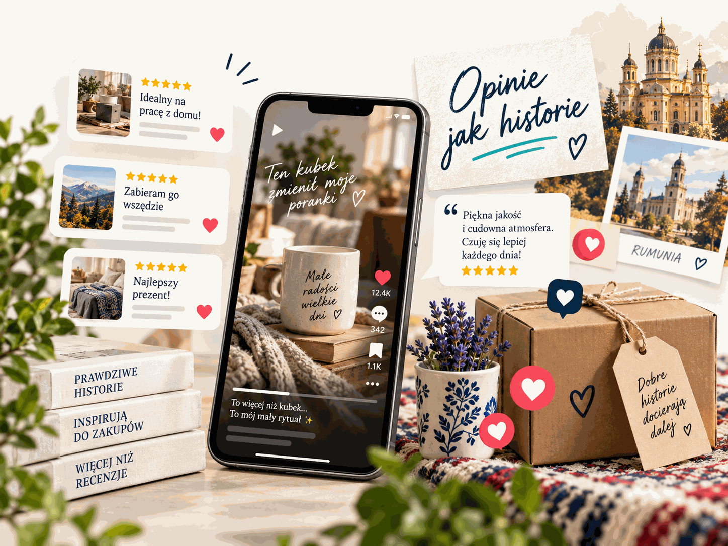 Opinie i social proof w Rumunii jako historie doświadczeń klientów