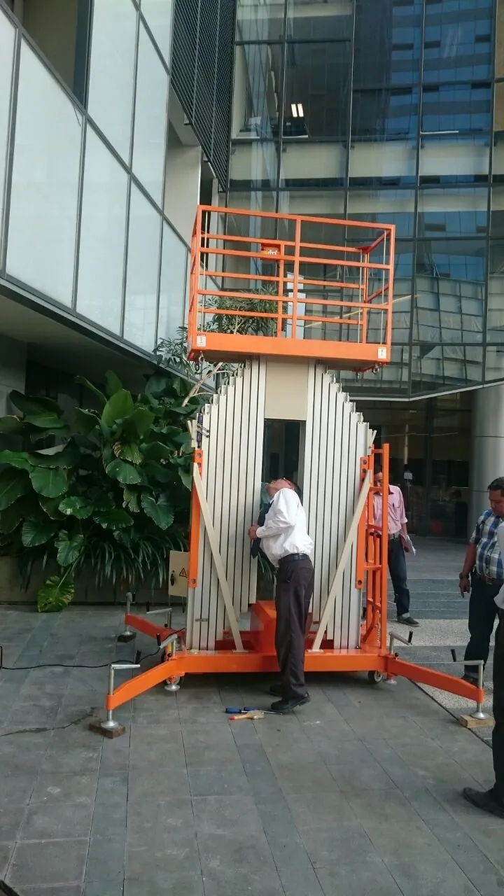 panel kontrol work platform Dalton