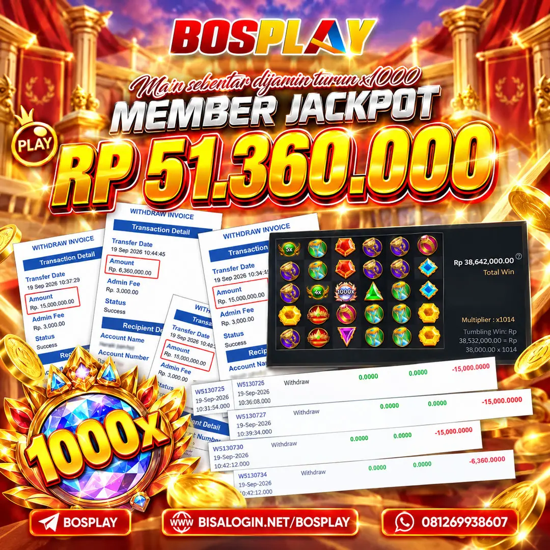 MEMBER JACKPOT PRAGMATIC PLAY GATES OF OLYMPUS 1000 IDR 51.360.000