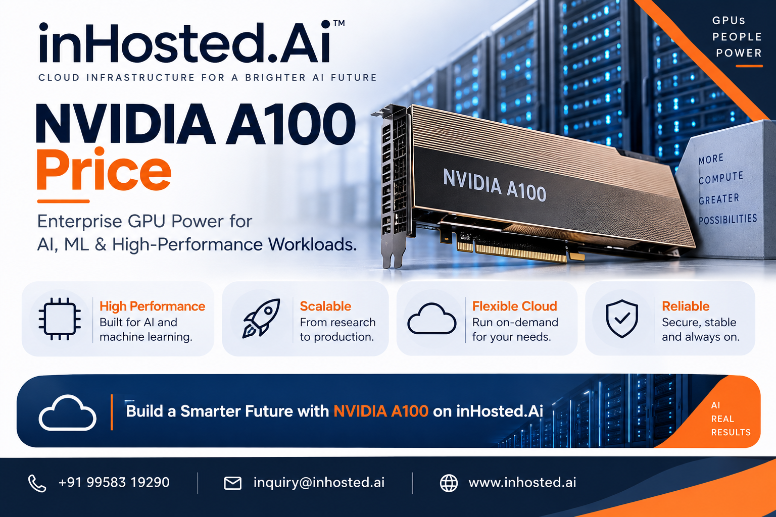 NVIDIA A100 Price and high-performance GPU computing infrastructure