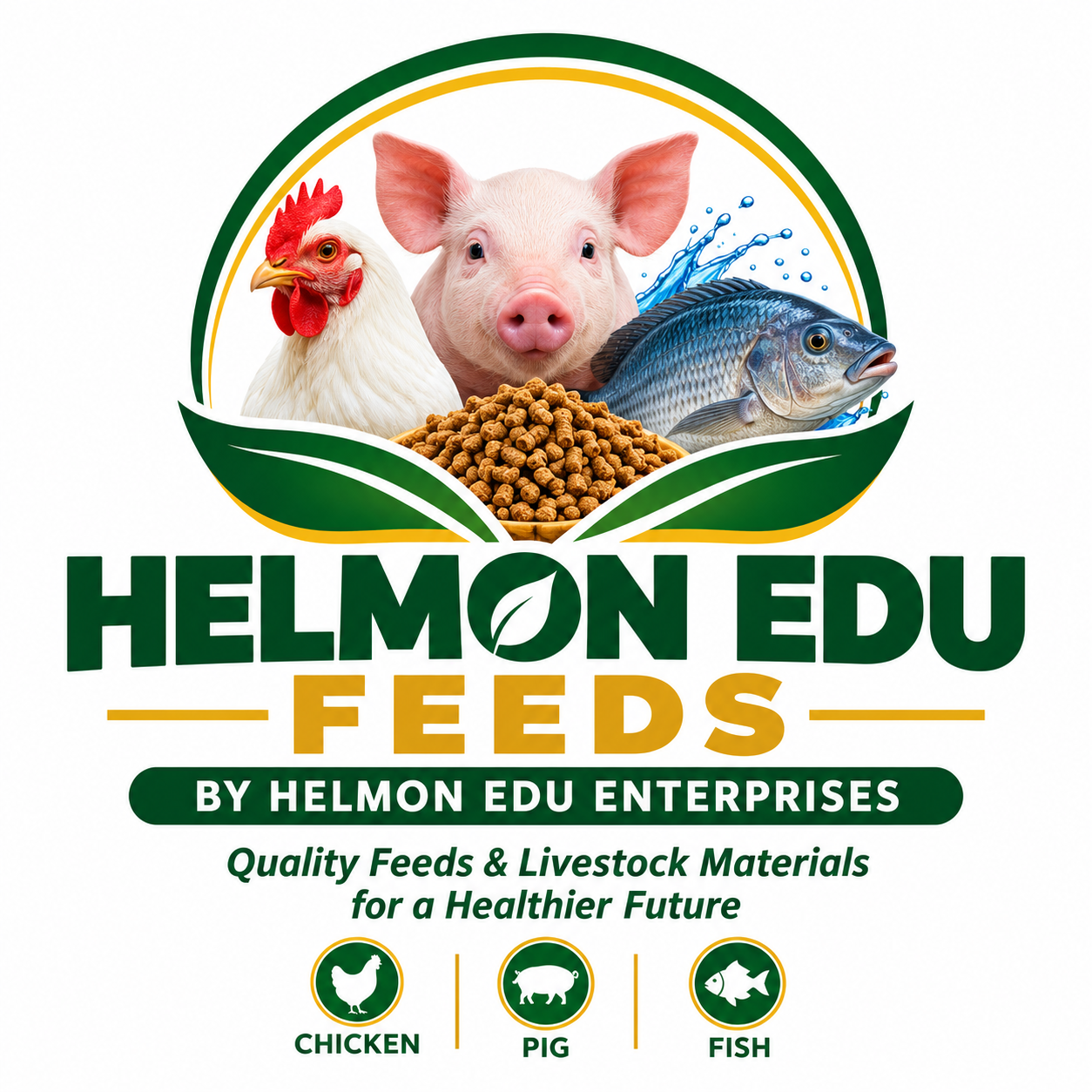 HELMON EDU FEEDS brand banner