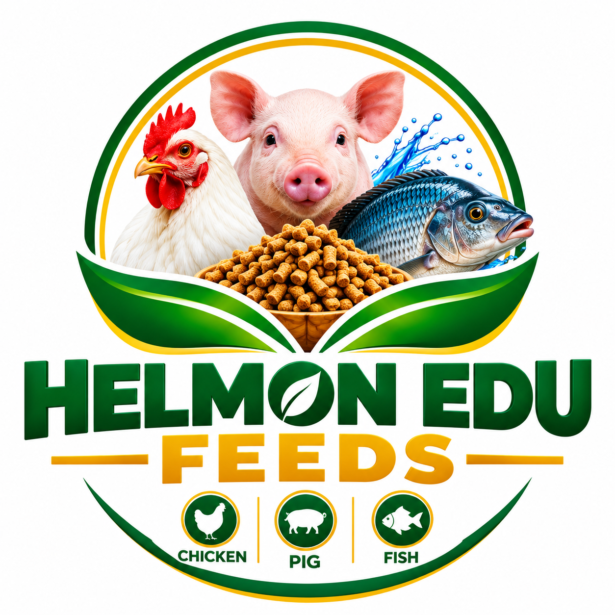 HELMON EDU FEEDS logo