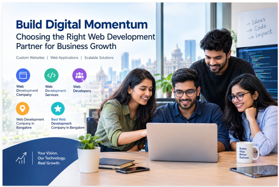 Build Digital Momentum: Choosing the Right Web Development Partner for Business Growth