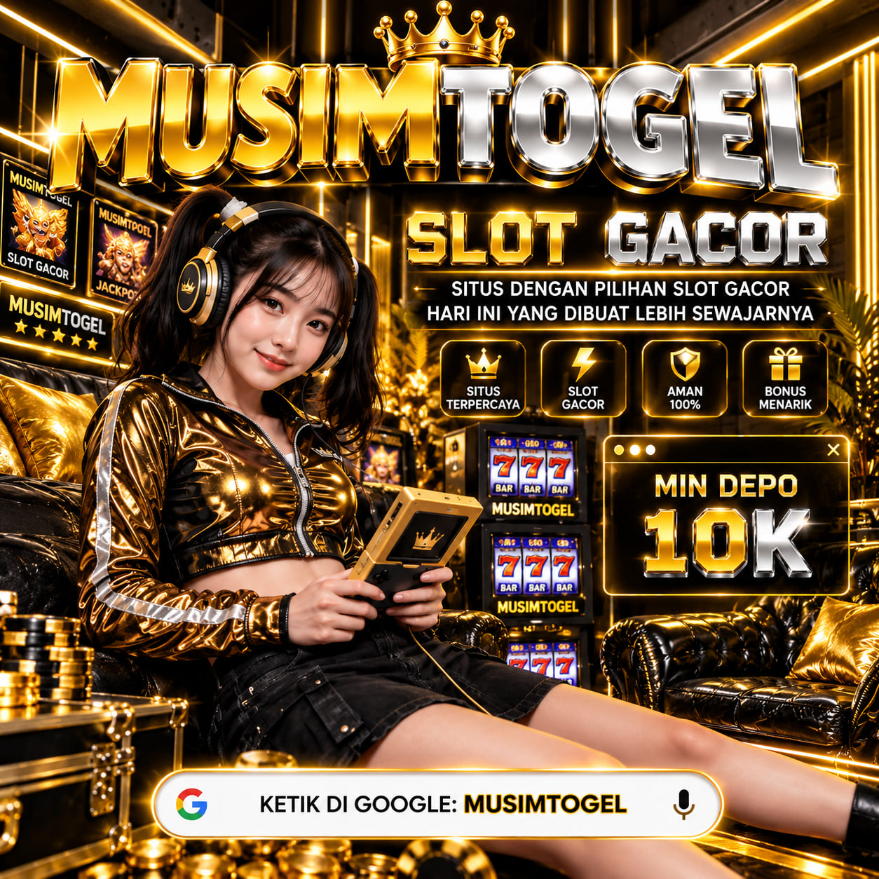 MUSIMTOGEL ⚡️ Akses Kegacoran Situs Toto Slot 4D Dan Bandar Togel Online Resmi 2026
