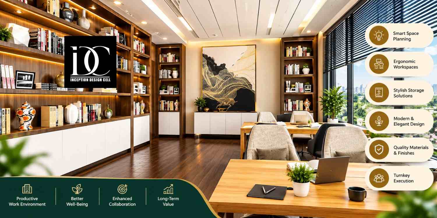 Interior Designing Company in Noida for Functional Office Design