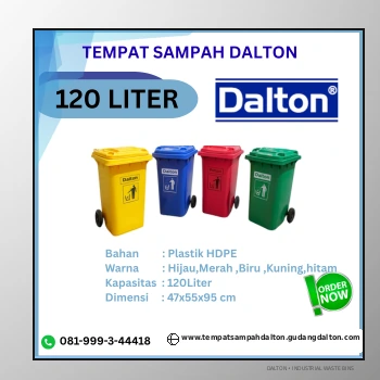 Tempat Sampah Dalton 120 Liter
