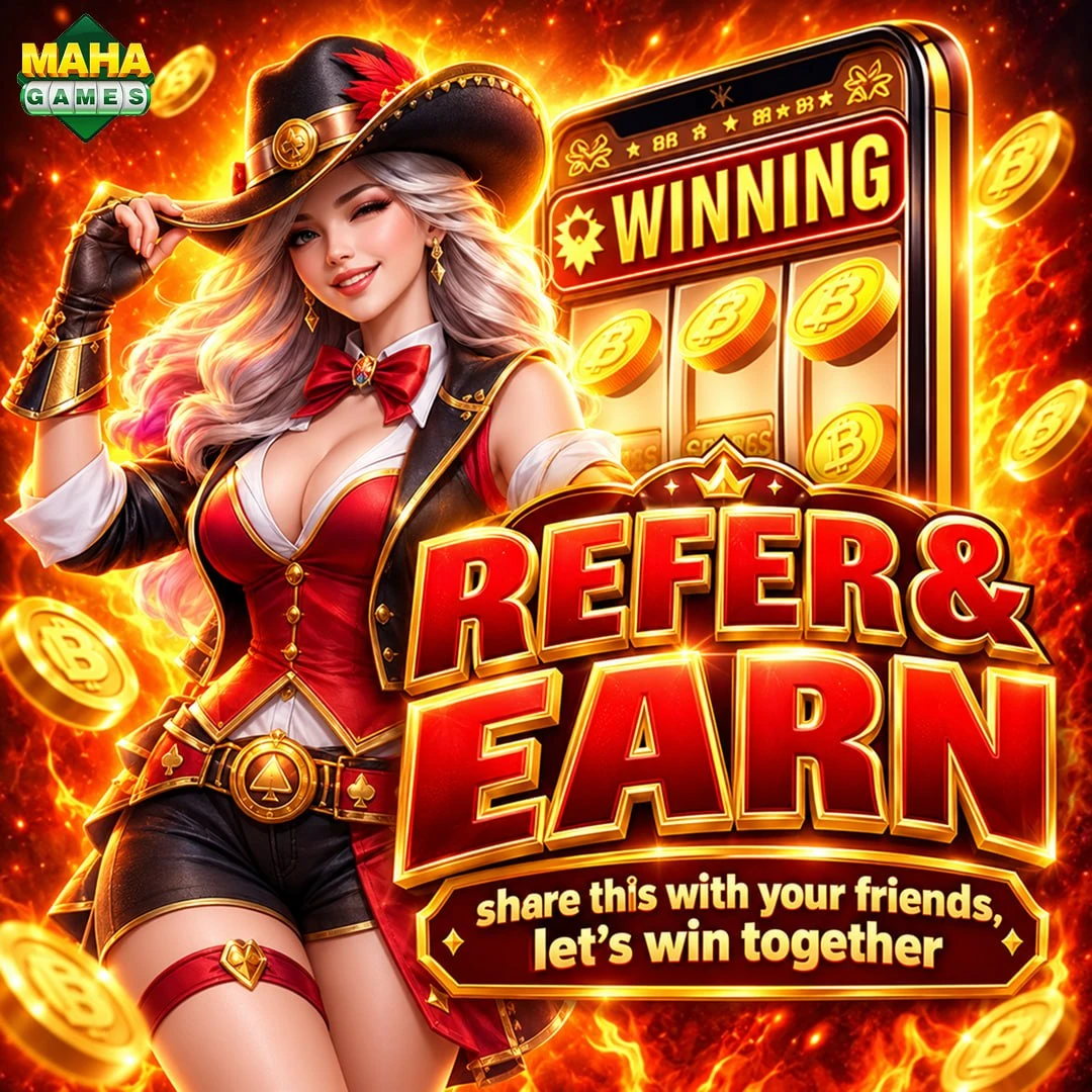 Maha Games Refer & Earn