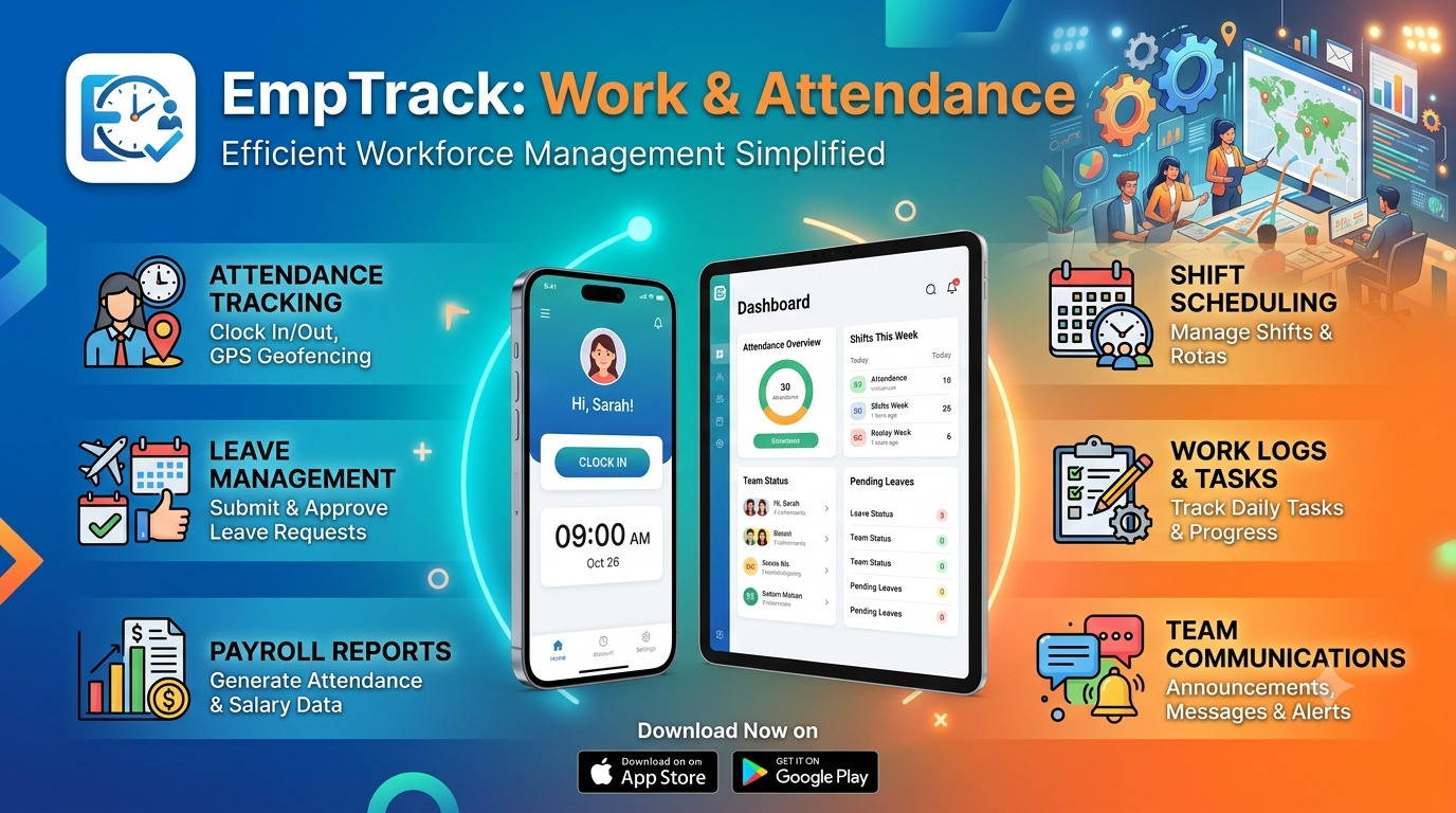 EmpTrack Work and Attendance