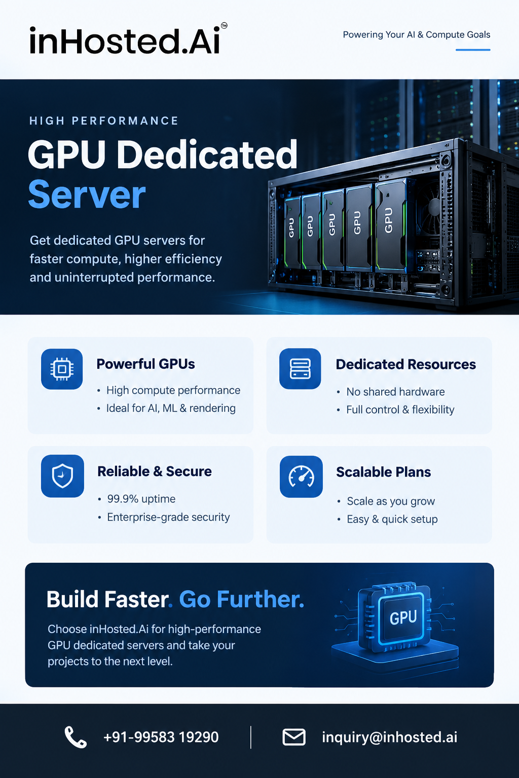 GPU Dedicated Server infrastructure for AI and high-performance workloads
