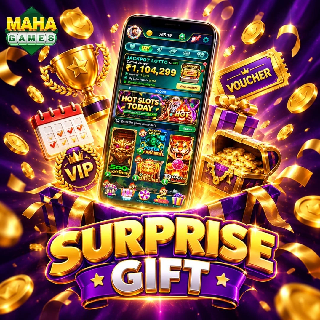 MAHA GAMES Refer and Earn