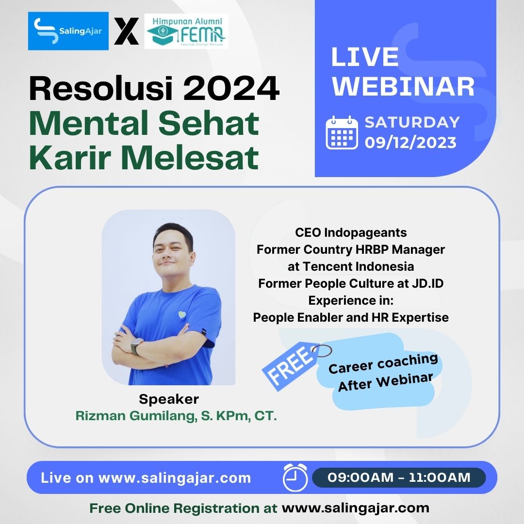 Resolusi 2024: Mental Sehat Karir Melesat