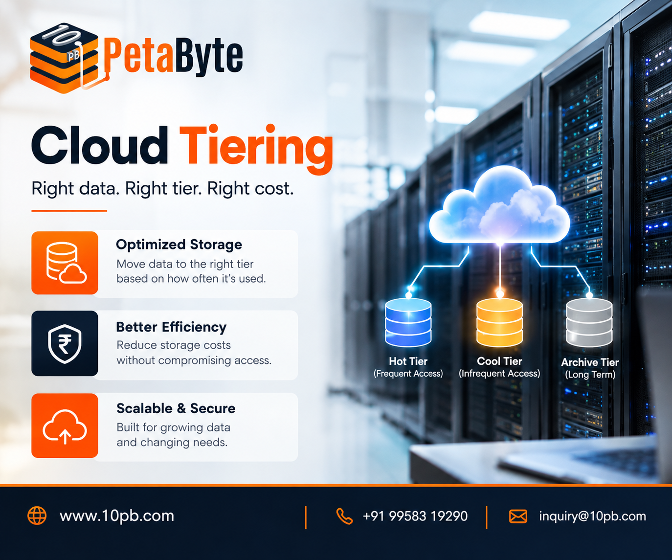Cloud Tiering strategy for efficient business data storage and resource optimization