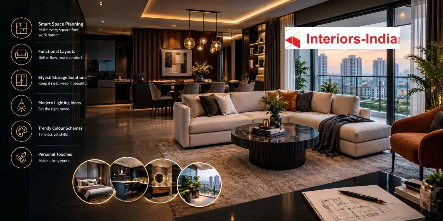 Best Interior Designers in Delhi for Flat Planning Tips